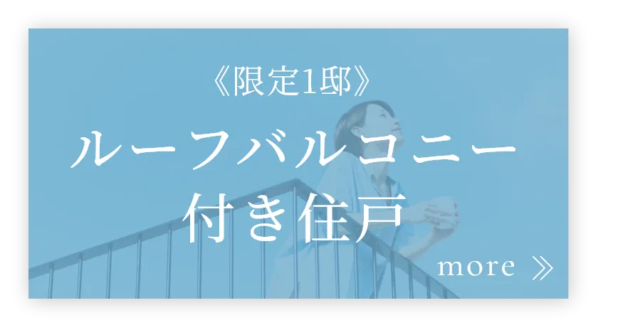 ルーフバルコニー付き住戸